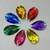 17*28mm Acrylic/Resin Sew on Gem Teardrop