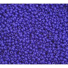 10/0 Dark Royal Blue Opaque Preciosa Seed Bead