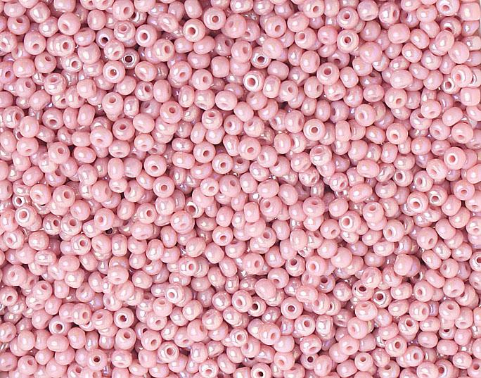 10/0 Opaque Rose Luster/Pearl  Sfinx Loose Preciosa Seed beads