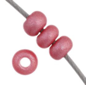 10/0 Shiny Salmon Pink, Preciosa Seed Bead (Strung)