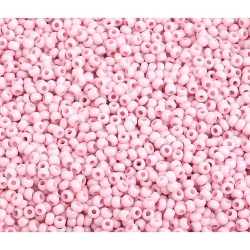 10/0 Chalk Pink Opaque  Solgel Precoisa Seed Beads, *Cheyenne Pink*