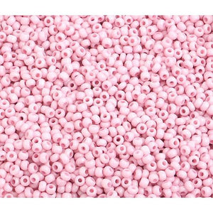 10/0 Chalk Pink Opaque  Solgel Precoisa Seed Beads, *Cheyenne Pink*