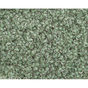 10/0 Dark Olive Colour lined Preciosa Seed Bead