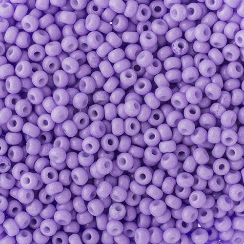8/0  Dyed Chalk Purple Sogel, Seed beads
