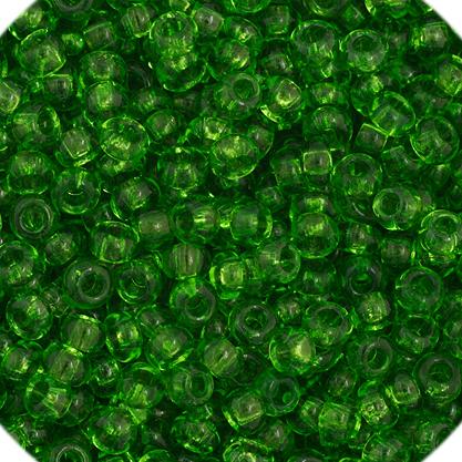 11/0 Chartreuse Green Transparent Czech Seed Beads
