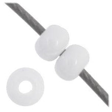 11/0 White Opaque Preciosa SeedBead