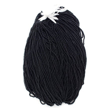 11/0 Black Opaque Preciosa Seed Bead