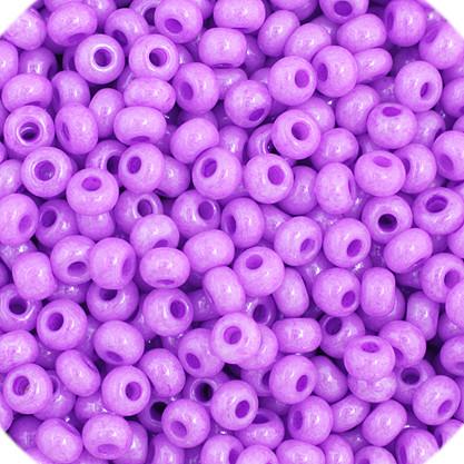 11/0 Fuchsia Opaque Dyed Preciosa Seed Bead