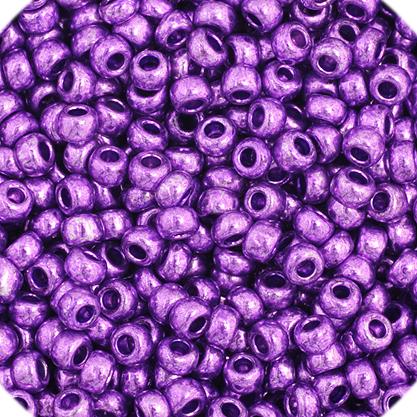 11/0 Purple Metallic Czech Seed beads