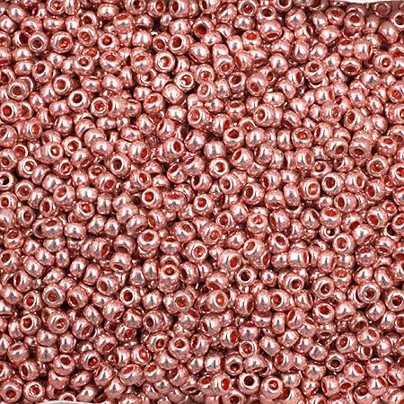 11/0 Pink *Metallic* Solgel Czech Seed beads