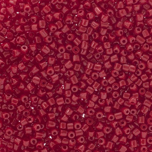 3 Cut 9/0 Opaque  Medium Red Loose