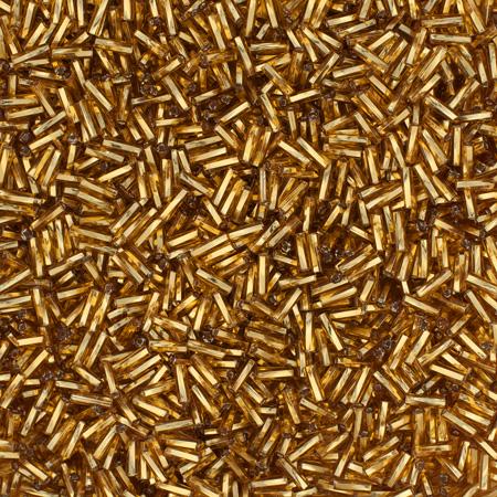 BUGLES Twisted Silver Lined Gold,  #3