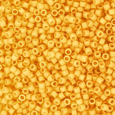 Delica 11/0 Duracoat Opaque  Dyed Light Topaz (2102v)