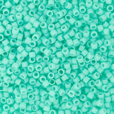 Delica 11/0 Duracoat Opaque  Dyed Robin Egg Blue (2122v)