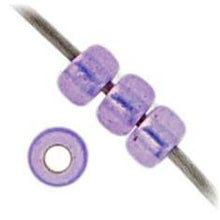 Miyuki Seed Bead 11/0  Lilac Silver Lined Opal Dyed Alabaster
