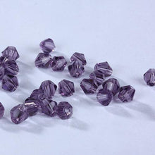 Tanzanite Purple colour, Grade AAA Bicone Beads 3mm & 2mm