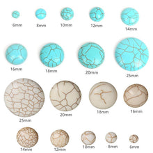 Semi-Precious Turquoise Stone, Round Shape, Stone Gem