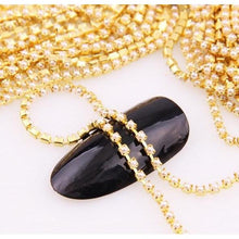 SS4 Rhinestone Rope *Rare* in Silver & Gold  Metal Chain