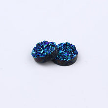 12mm Faux Druzy Mixed Colours, Glue on Resin Gem