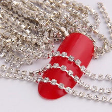 SS4 Rhinestone Rope *Rare* in Silver & Gold  Metal Chain