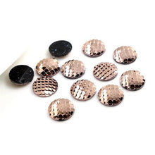 12mm Mix Colours of Mermaid Round Resin Gem