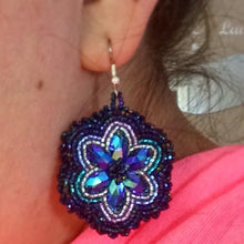 Midnight Flower Beadwork
