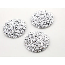 25mm Faux Druzy, Mix Colours,  Glue on Resin Gem