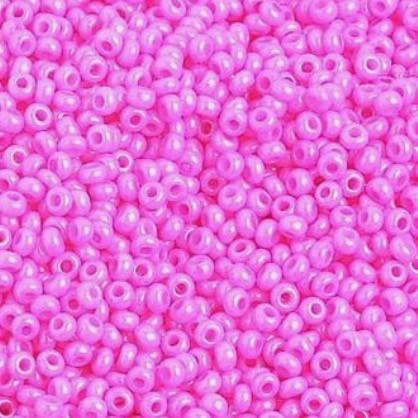 10/0 Rose Opaque Preciosa Seed Bead