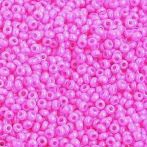 10/0 Rose Opaque Preciosa Seed Bead