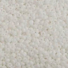 10/0 Chalk White Opaque Preciosa Seed Bead