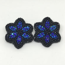 "Night Flower", Midnight Sky Collection Beadwork