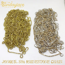 Jonquil Ss6 Rhinestone Metal Chain