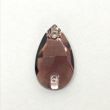 Wine Red *Burgundy* Teardrop, 7*12mm, 11*18mm, 13*22mm, & 17*28mm, Sew on Glass gem