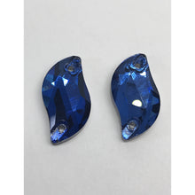 10*20mm S Shaped Glass Gem Sew On